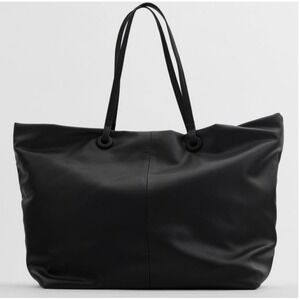 Zara Black Tote Bag